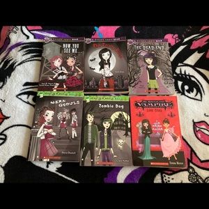 6 Kids Scholastic chapter books bundle/lot